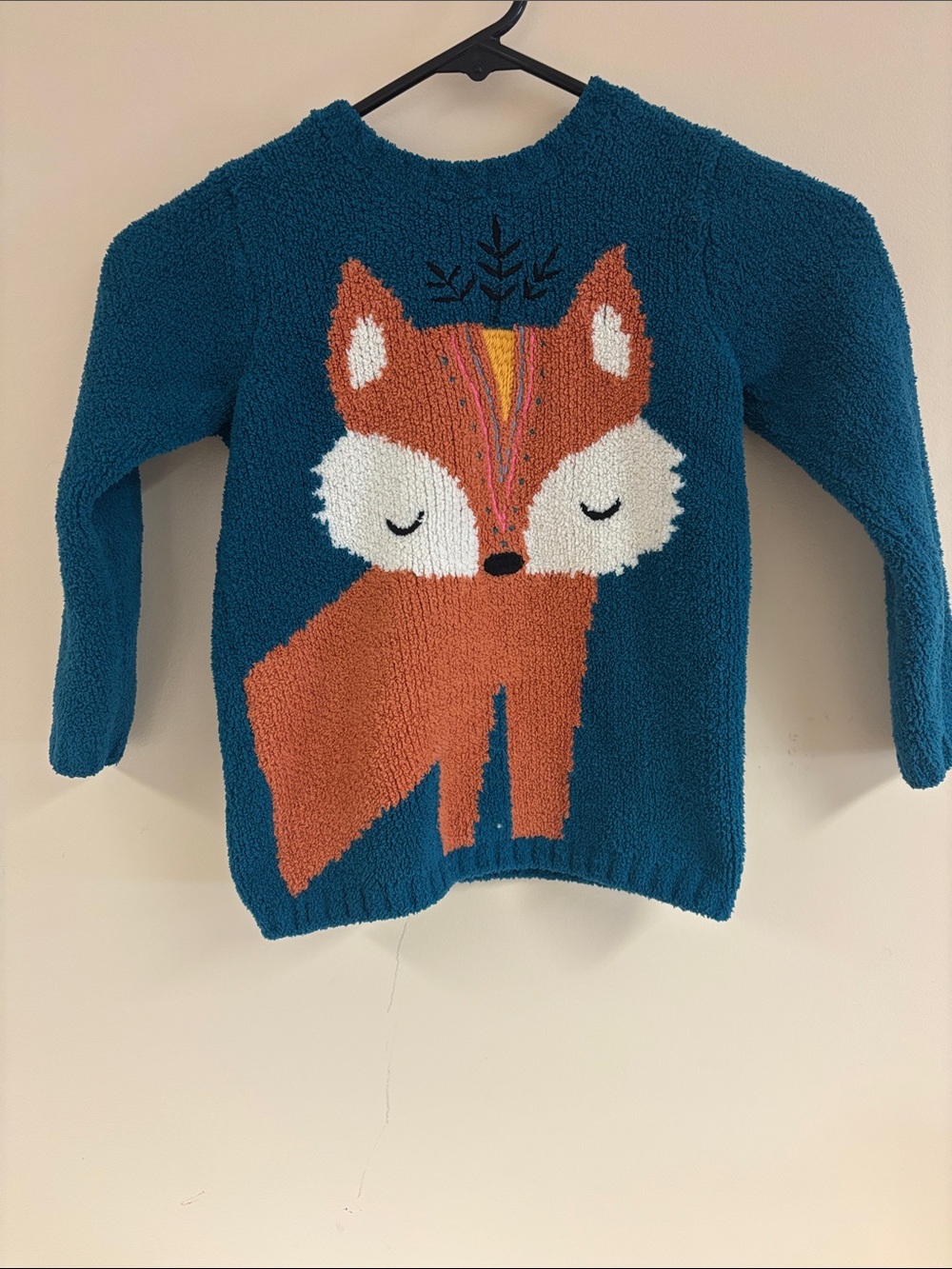 Hanna Anderson Chenille fox sweater 5